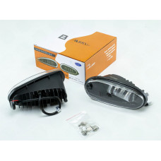 фара протитуманна Lanos  LED (Blaskar) 50W 5 діодів white+yellow (метал.корпус) пара