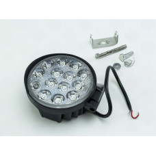 фара додаткова LED  кругла 110х55 (Дм/Ш) 42W ближнє світло 3535