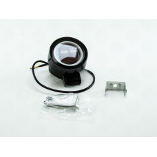 фара додаткова LED  кругла  75х45 (Дм/Ш)/20W CREE дальнє світло+ДХВ