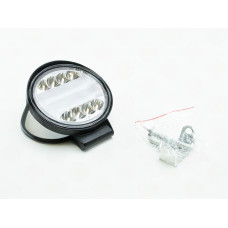 фара додаткова LED  кругла 110х25 (Дм/Ш) 30W + 