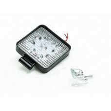фара додаткова LED 110х110х25 (Д/В/Ш) 27W дальнє світло SPOT