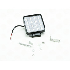 фара додаткова LED 105х105х35 (Д/В/Ш) 48W ближнє світло FLOOD