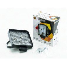 фара додаткова LED 110х110х30 (Д/В/Ш) 27W WL110 slim дальній