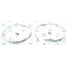 кріплення балону оцинк. к-т 1000х30мм (2 стрічки+2 кута)