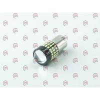 Лампа светодиодная А 12-21 WHITE  78 SMD 3014 + драйвер + линза 930Lm