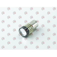 Лампа светодиодная А 12-21 WHITE  78 SMD 3014 + драйвер + линза 930Lm