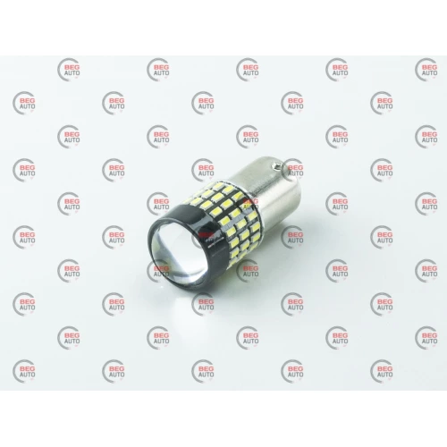 Лампа светодиодная А 12-21 WHITE  78 SMD 3014 + драйвер + линза 930Lm