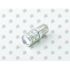 Лампа светодиодная А 12-21 WHITE  12 SMD 5630 + драйвер + линза 400Lm