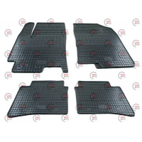 килимки салону Hyundai Accent V 2017-> борт 1см, євроклітина Polytep