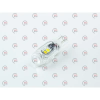 Лампа світлодіодна БЦ 12-5 лазер. WHITE  5 SMD (4SMD 3030 +1SMD 5050 з лінзою) мультиполярний