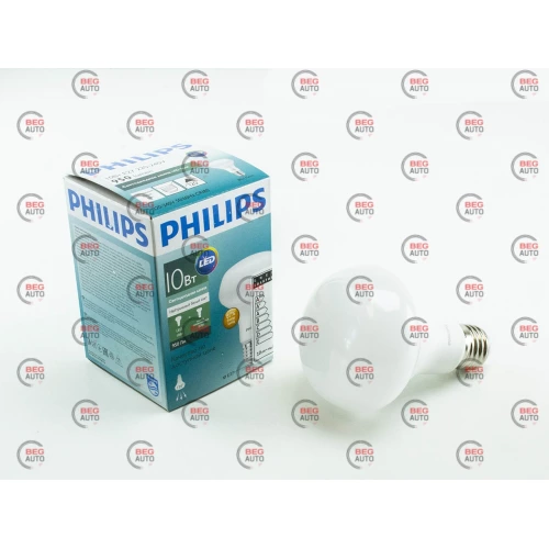 лампа светодиодная 220V E27 10W R80 4000K PHILIPS