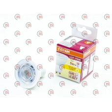 лампа светодиодная 220V GU10  5W  3000K OSRAM
