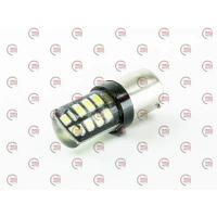 Лампа светодиодная А 12-21 WHITE  16 SMD 2835 в силиконе
