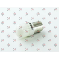 Лампа світлодіодна А 12-21 WHITE   6 SMD 3030 матова лінза з керам.ободом (12-24V)