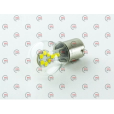 Лампа светодиодная А 12-21 WHITE  18 SMD 3030 в стеклянной колбе