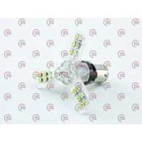 Лампа світлодіодна А 12-21 WHITE  24 LED 3528