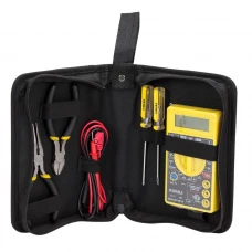 мультиметр цифровой с плоскогубцами и отвертками (чехол) Sigma