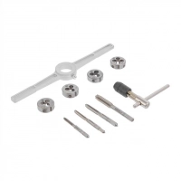 набор плашек и метчиков 10 шт блистер Intertool