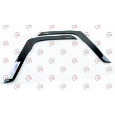 ветровик IVECO Daily 2006-2014 (скотч) Г-образный AV-Tuning