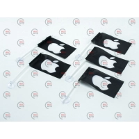 прапорець "Apple" (тканина атлас) з присоскою  (10см*15) (виписувати кратно 5)
