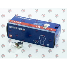 лампа  A 12V 21+5W Tungsram 1спираль
