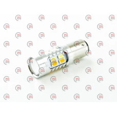 Лампа світлодіод А 12-21+5 WHITE+YELLOW  20 SMD 5730 450Lm двокольорова