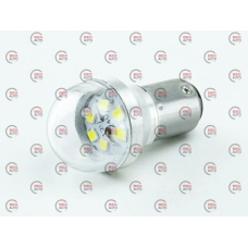 Лампа светодиодная А 12-21+5 WHITE   6 SMD 3W (12V-24V) биполярная
