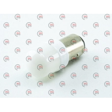 Лампа светодиодная А 12-21+5 WHITE   6 SMD 3030 матовая лиза с керам.ободом (12-24V)