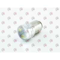 Лампа світлодіод А 12-21+5 WHITE   6 SMD 7014 з лінзою