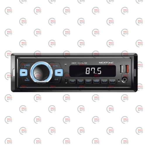 магнітола Nextone ND-04 FM/USB+USB для заряд/microSD/AUX/MP3/WMA/Bluetooth/багатокол. підсв./CarLive