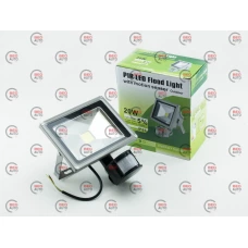 Вуличний прожектор  20W STANDART 6400K з дат. руху