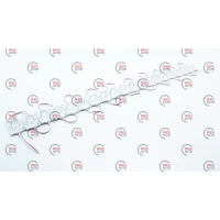 Модуль светодиодный 12V Белый  1 SMD 3030 12V Линза 1.5W (20шт)