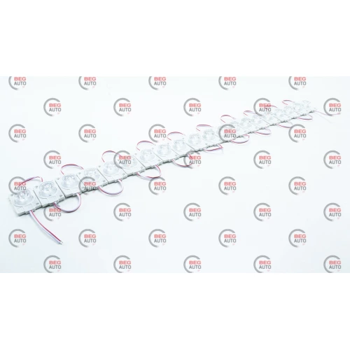 Модуль світлодіодний 12V Білий  1 SMD 3030 12V Лінза 1.5W (20шт)