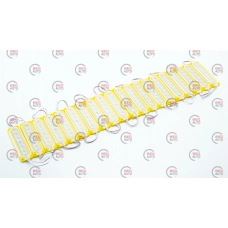 Модуль світлодіодний 12V Жовтий  6 SMD 2835 1,2W 6D Лінза (20шт)