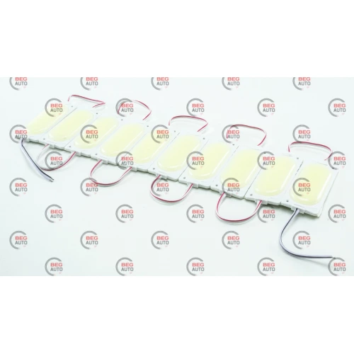 Модуль світлодіодний 24V Білий COB MD 045 Long Lens (10шт)