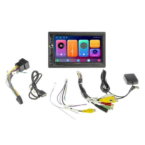 магнитола 2DIN Andr 10.0 Cyclone  FM/USB/microSD/AUX/MP5/AVI/экран7"/Wi-Fi/BT/2х32Gb/Zlink5/GPS