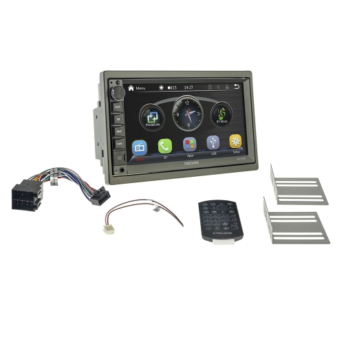 магнітола 2DIN Wince 6.0 Decker  FM/USB/microSD/AUX/MP5/AVI/екран 7.0"/ВT