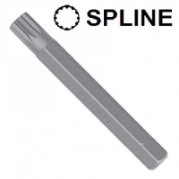 бита 10мм двенадцатилучевая SPLINE M10 х 75 мм