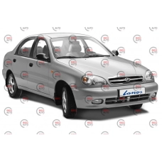 реснички на фары Daewoo Lanos 1997 -   AV-Tuning