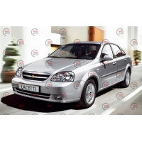 накладки/вії на фари Chevrolet Lachetti сед/унів. 2004-2013 AV-Tuning