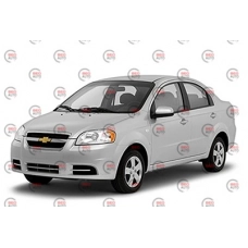 накладки/вії на фари Chevrolet Аvео ІІІ, Vida (T250) сед 2006-2012 AV-Tuning