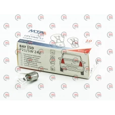 лампа  A 24V 21+5W MTA (10шт)