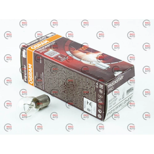 лампа  A 24V 21+5W OSRAM