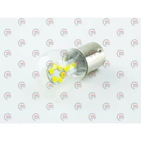 Лампа світлодіод А 24-21 WHITE  18 SMD 3030 стікляна колба