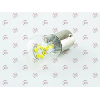 Лампа светодиодная А 24-21 WHITE  18 SMD 3030 в стеклянной колбе
