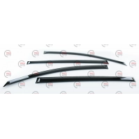 ветровик Nissan Tiida хетч 2004-2014 (скотч) VIP Китай ветровик Nissan Tiida хетч 2004-2014 (скотч) VIP Китай