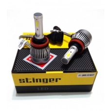 лампа LED H1 12V-24V STINGER 5500K 3200L радиатор