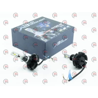 лампа LED H1 12V-24V X3 6000K 6000L 25W радиатор