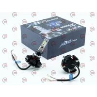 лампа LED H1 12V-24V X3 6000K 6000L радіатор