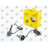 лампа LED H1 12V-24V TF3 6500K 65W радиатор+вентилятор+обманка